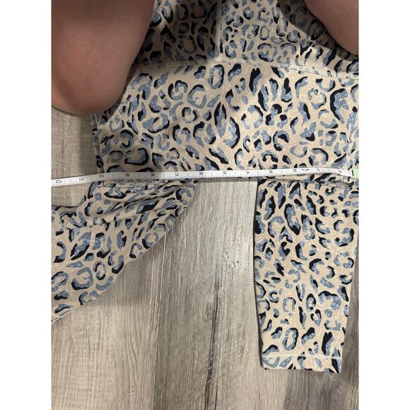 Varley Womens Century 2.0 Leggings Cashmere Cheetah Print Size XS EUC - Picture 6 of 9